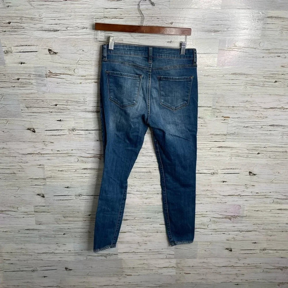 Sts blue high rise Ellie jeans size 26 distressed raw hem - Picture 5 of 7